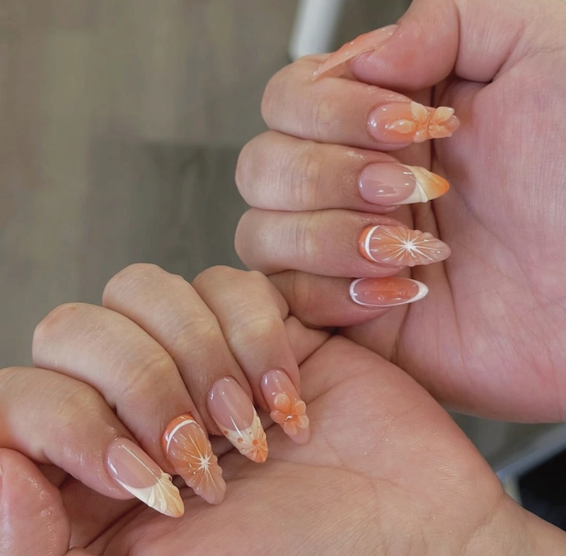 nail mùa hè xinh