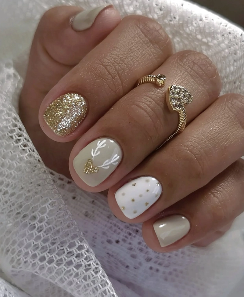 nail noel dễ thương