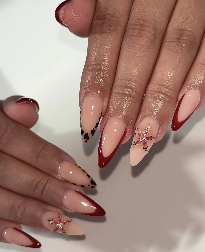 nail sơn đầu móng