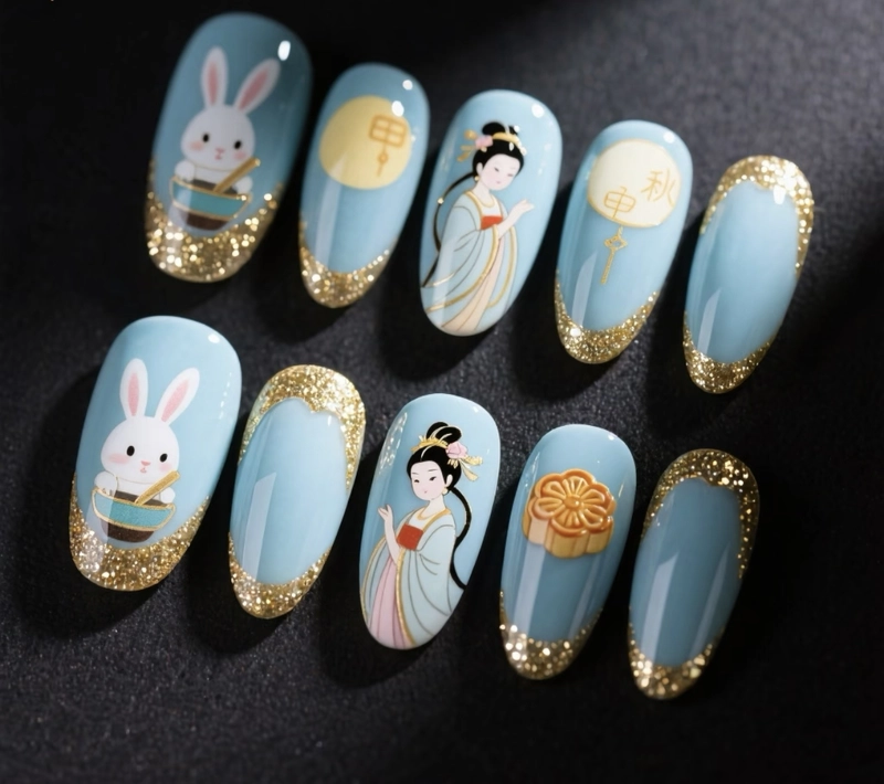 nail tết trung thu