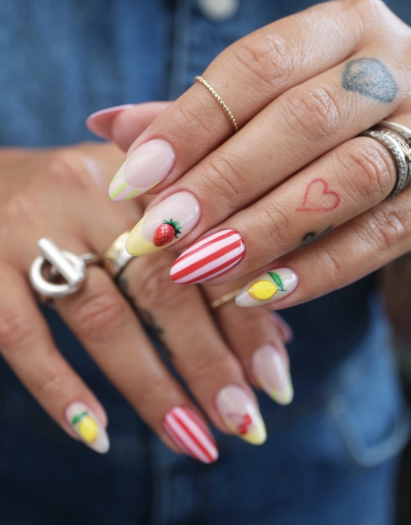 nails mùa hè đáng yêu