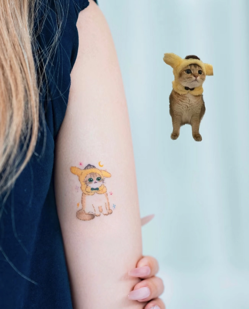 những hình xăm mini dễ thương