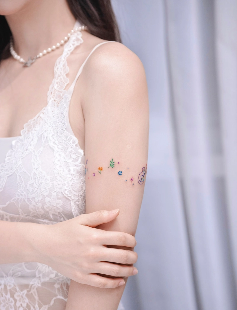 những hình xăm mini đơn giản