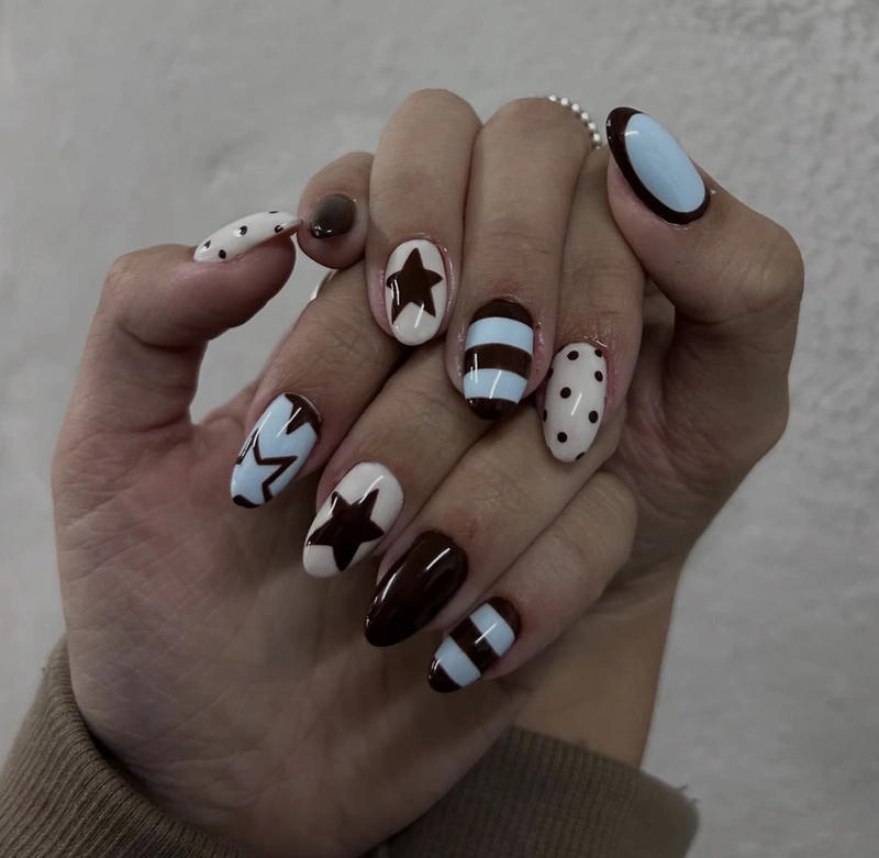 những mẫu nail dành cho da ngăm đặc sắc