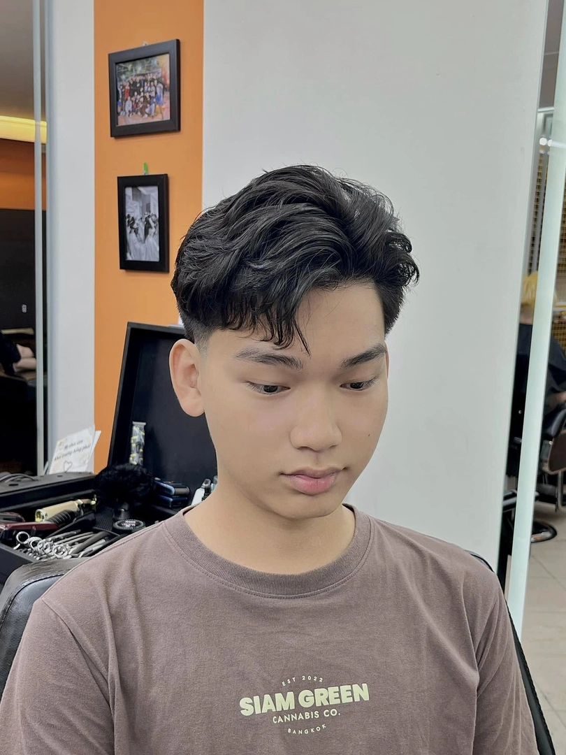 side part kiểu tóc nam 6 4 ngắn