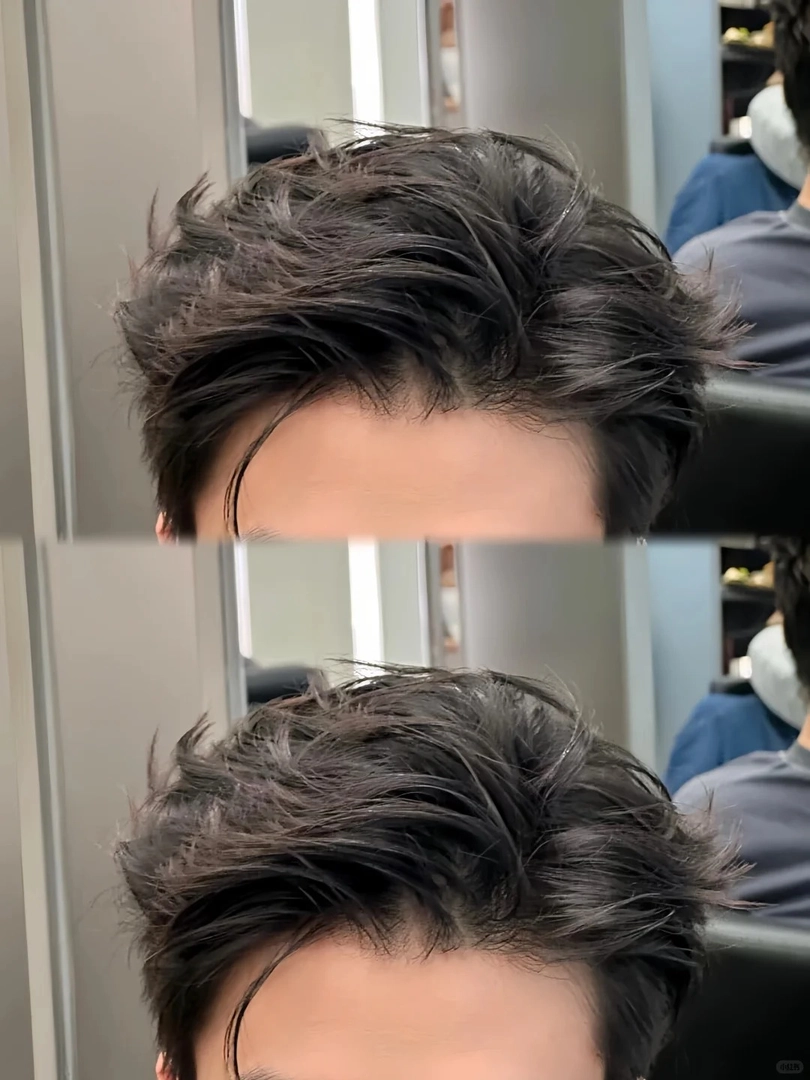 side part vuốt ngược gọn gàng