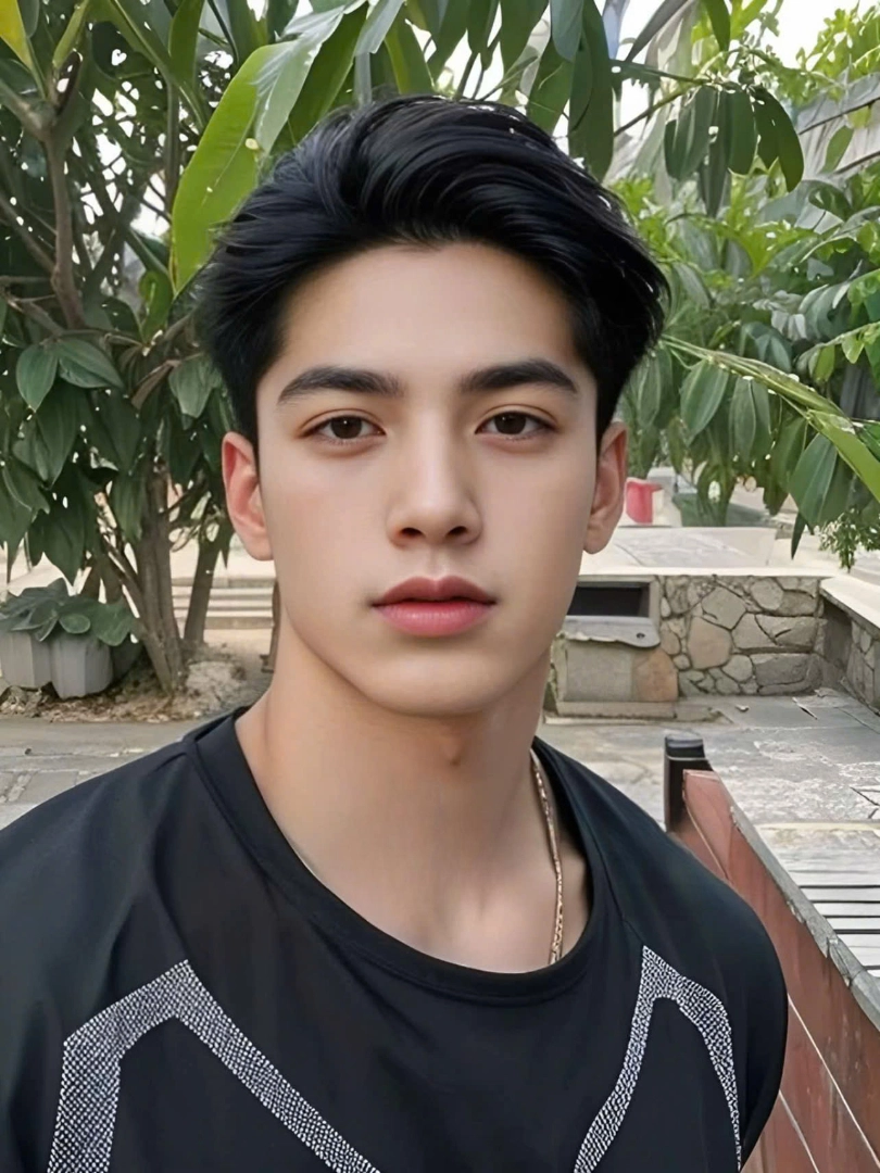 side part vuốt ngược phồng