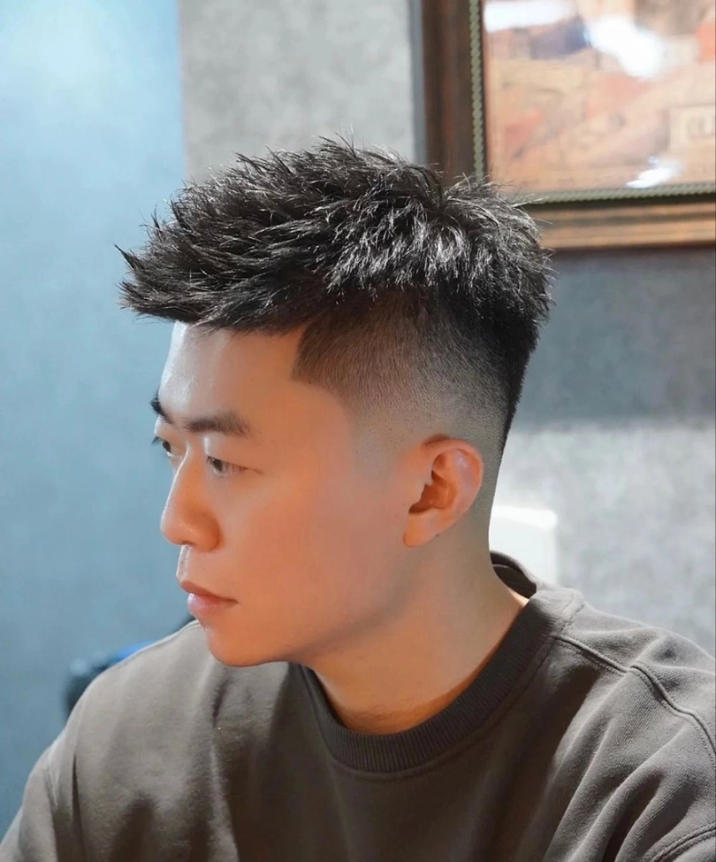 spiky quiff