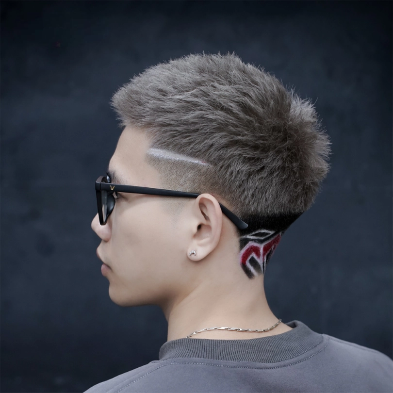 textured crop ngắn