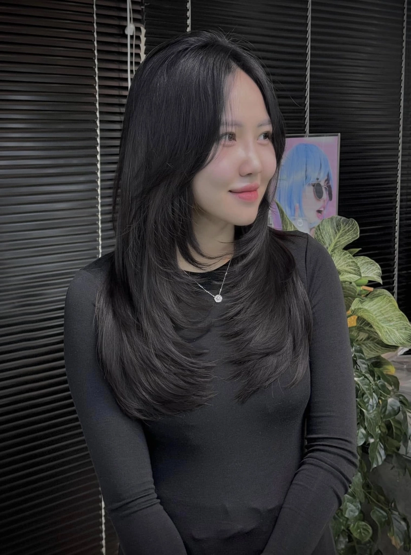 tóc butterfly layer nữ