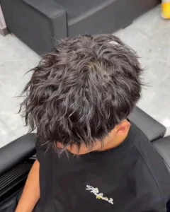 tóc con sâu Hàn Quốc