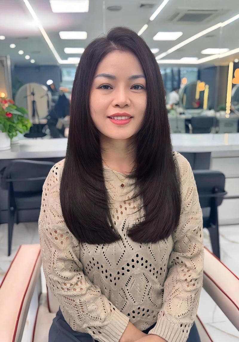 tóc đẹp cho phụ nữ tuổi 50