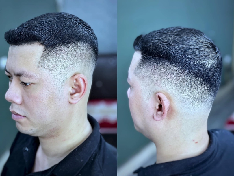 tóc mohican tóc thưa