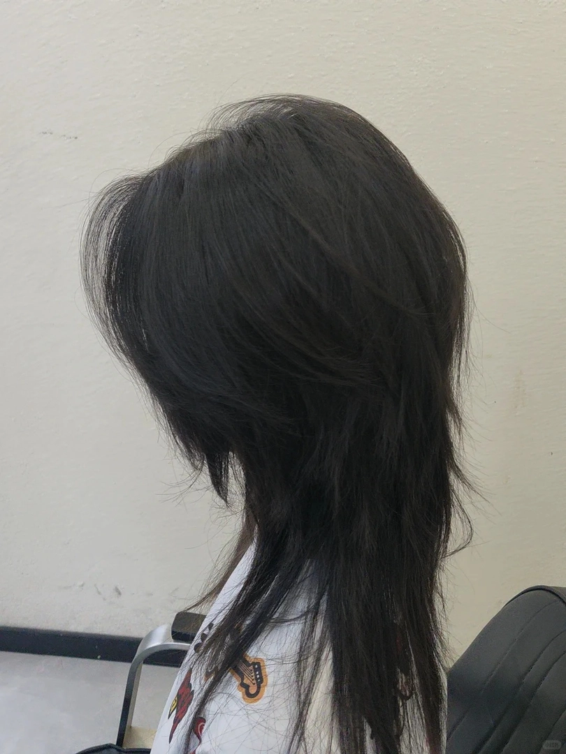 tóc mullet nữ layer