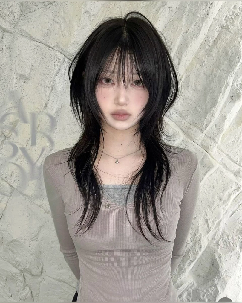 tóc mullet nữ ngắn