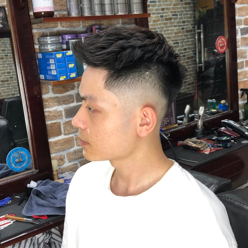 tóc nam mohican ngắn đẹp