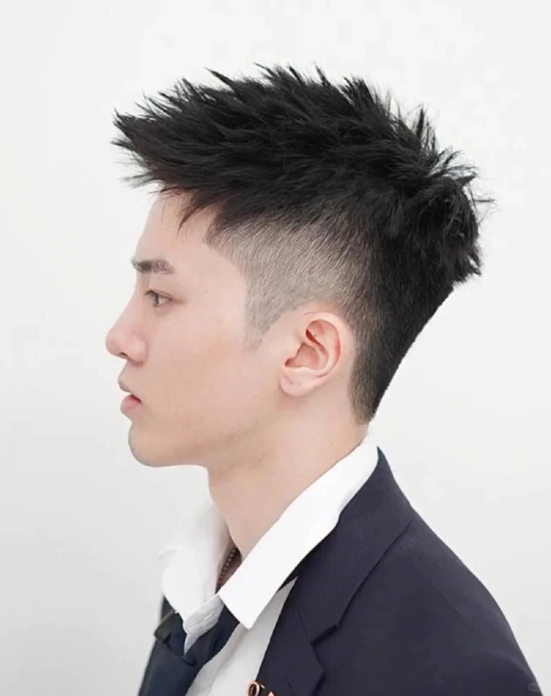 tóc short spiky