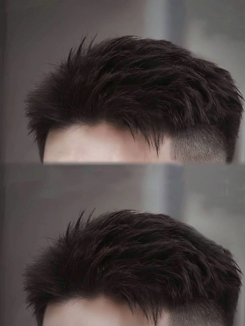 tóc side part vuốt ngược đẹp