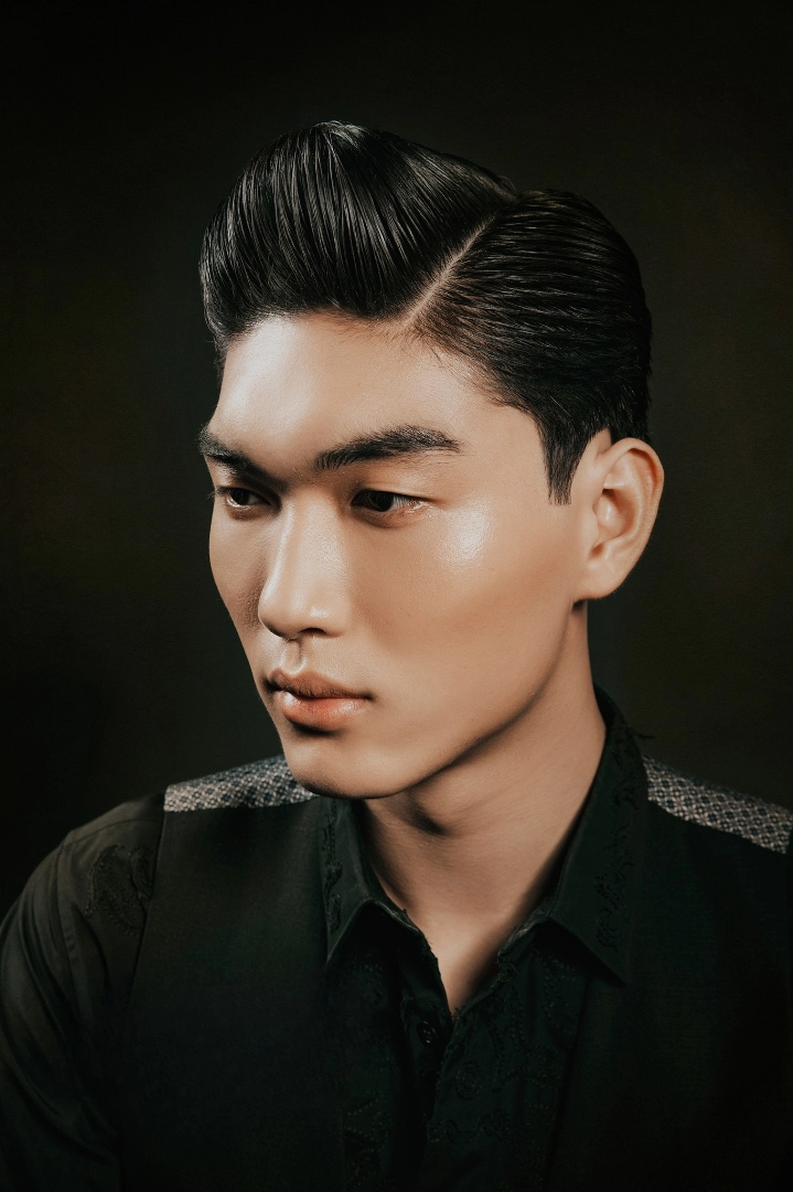 tóc slick back kiểu cổ điển