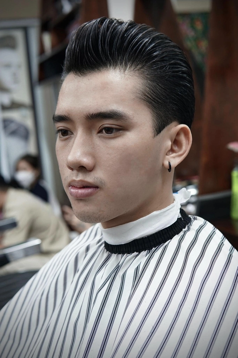 tóc slick back nam dài
