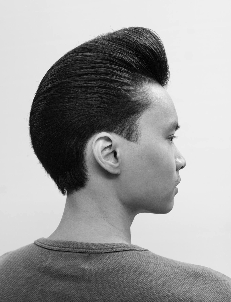 tóc slick back nam đi tiệc