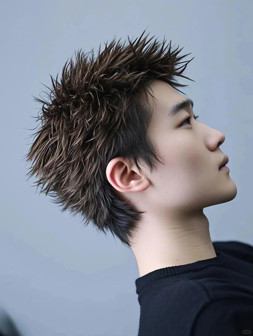 tóc spiky dài đẹp