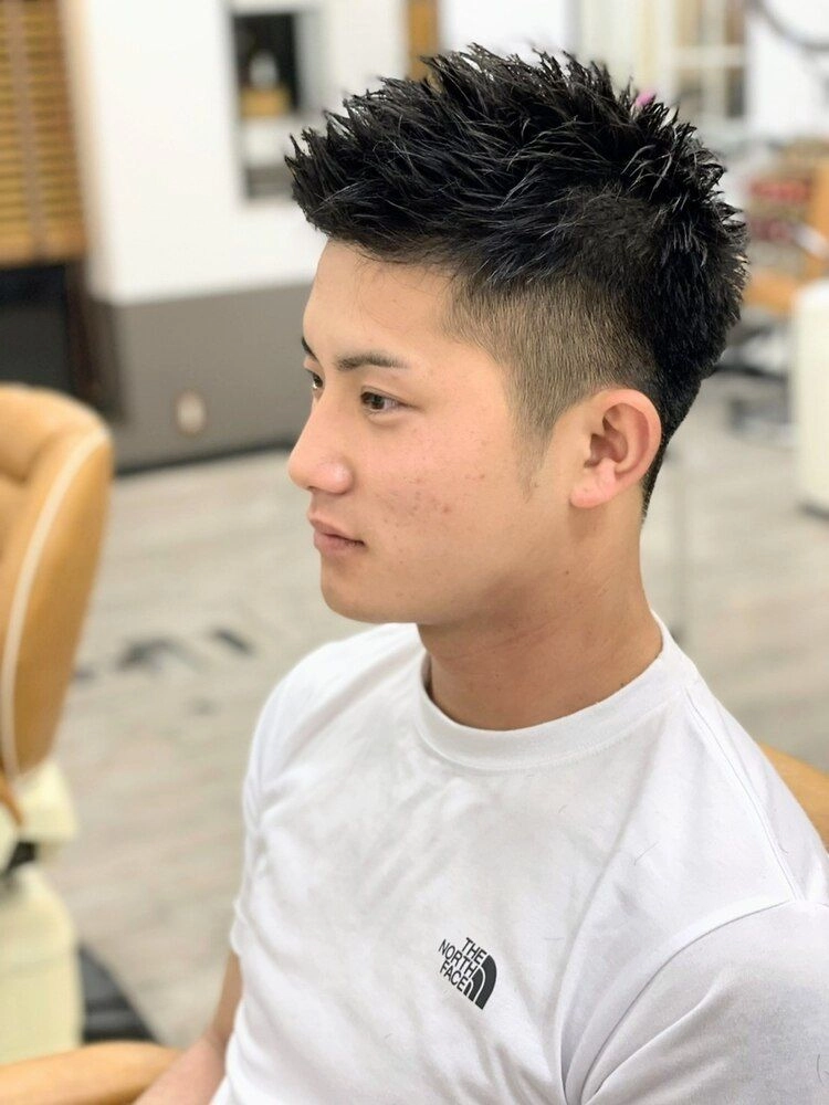 tóc spiky nam