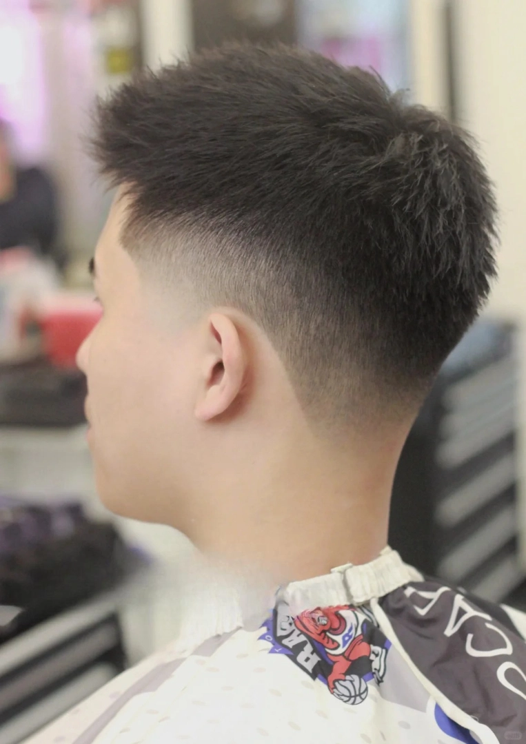 tóc taper fade mùa hè