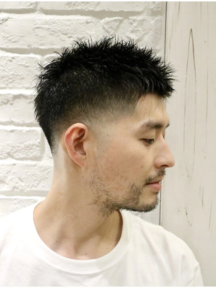 tóc textured crop kiểu pháp