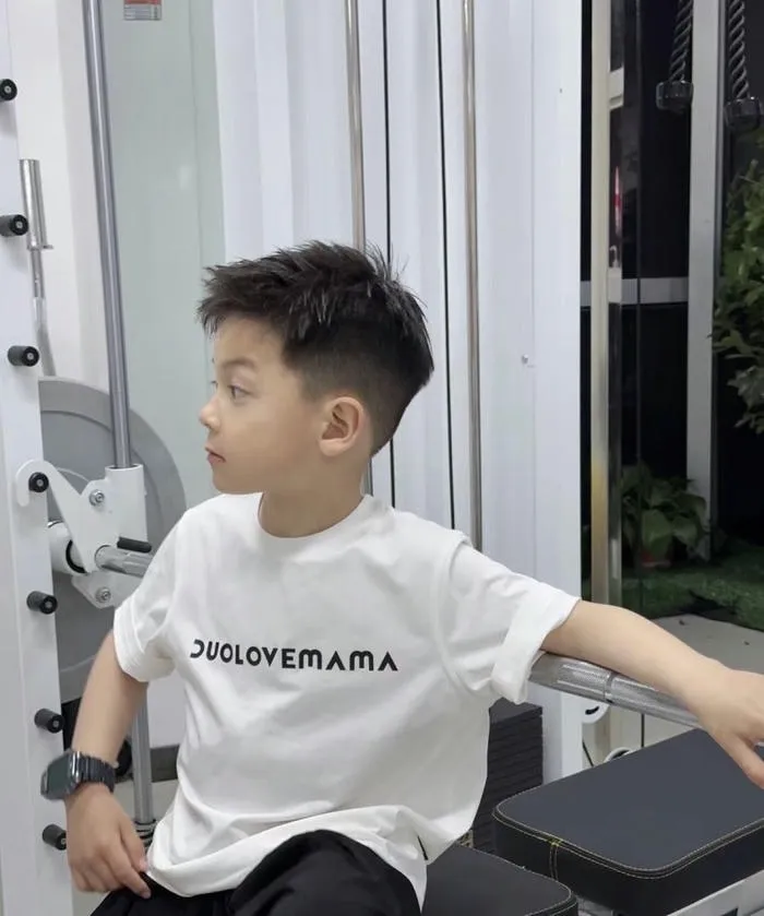 tóc undercut bé trai phong cách hàn quốc