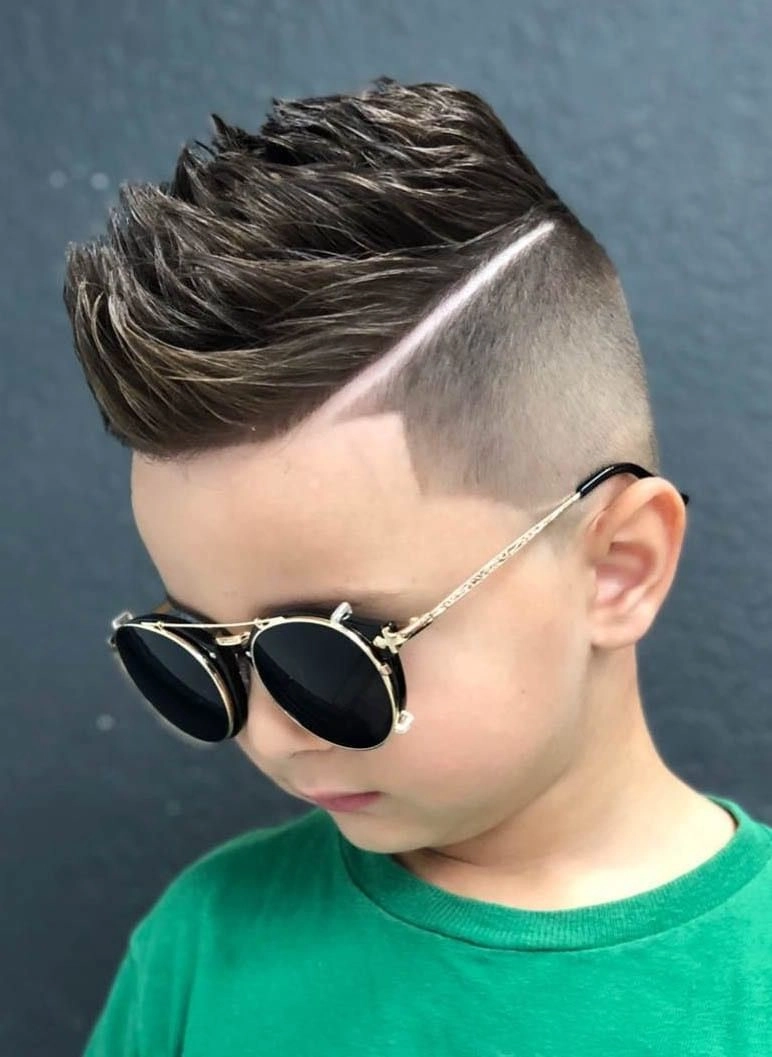 tóc undercut bé trai