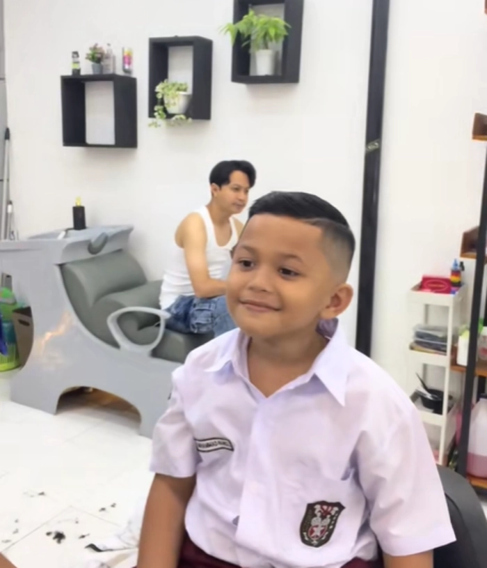 tóc undercut cho bé trai 10 tuổi