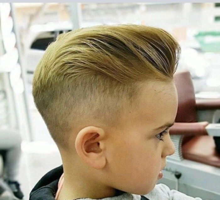 tóc undercut cho bé