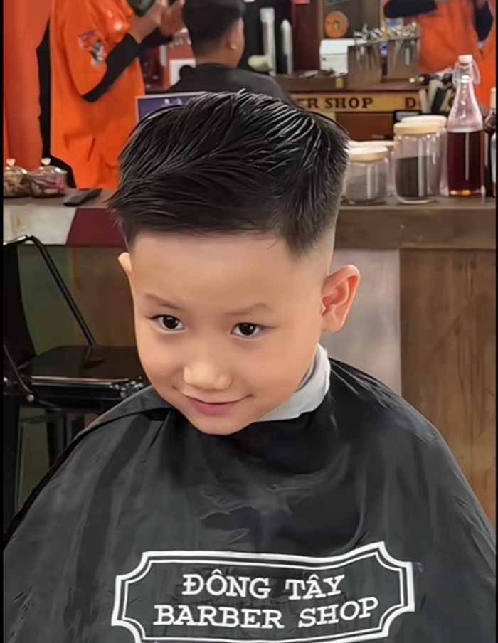 tóc undercut đẹp cho bé trai