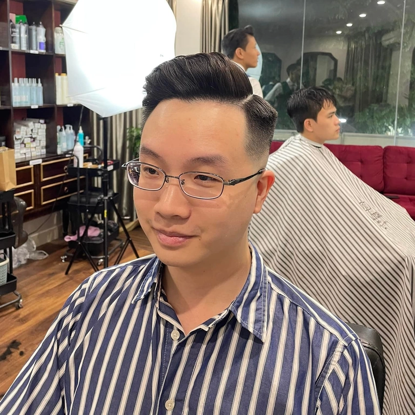 tóc undercut ngắn