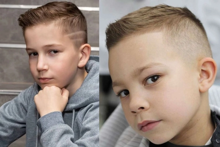 undercut cho bé trai
