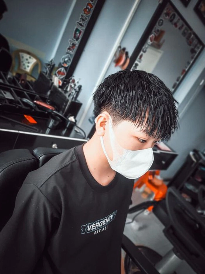 uốn tóc con sâu layer
