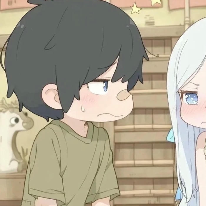 7 ảnh nhẹ nhàng avatar đôi anime đẹp