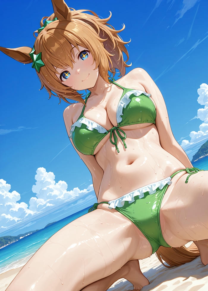 Ảnh anime bikini phong cách mùa hè