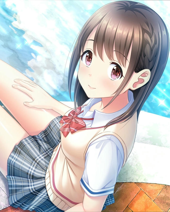 Ảnh anime đẹp hiếm mang đường cong cuốn hút rạng rỡ