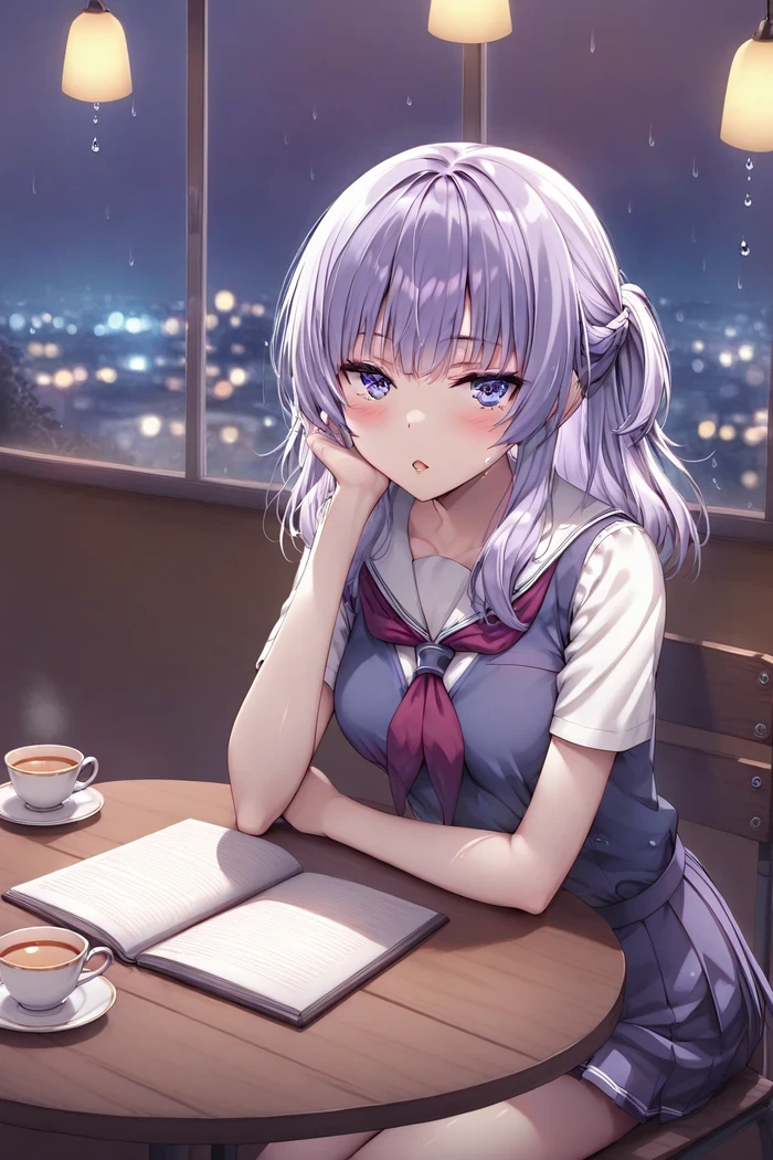 Ảnh anime nữ sinh ngọt ngào