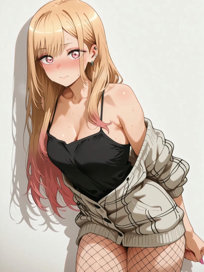 Ảnh gái anime to tròn tạo hình đầy đặn