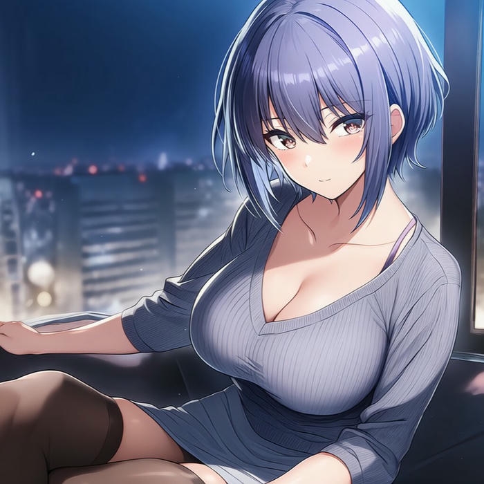 Ảnh gái to tròn anime mang nét mềm mại