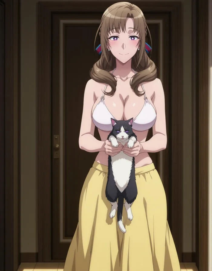 Ảnh thể hiện gái anime to tròn vóc dáng tròn