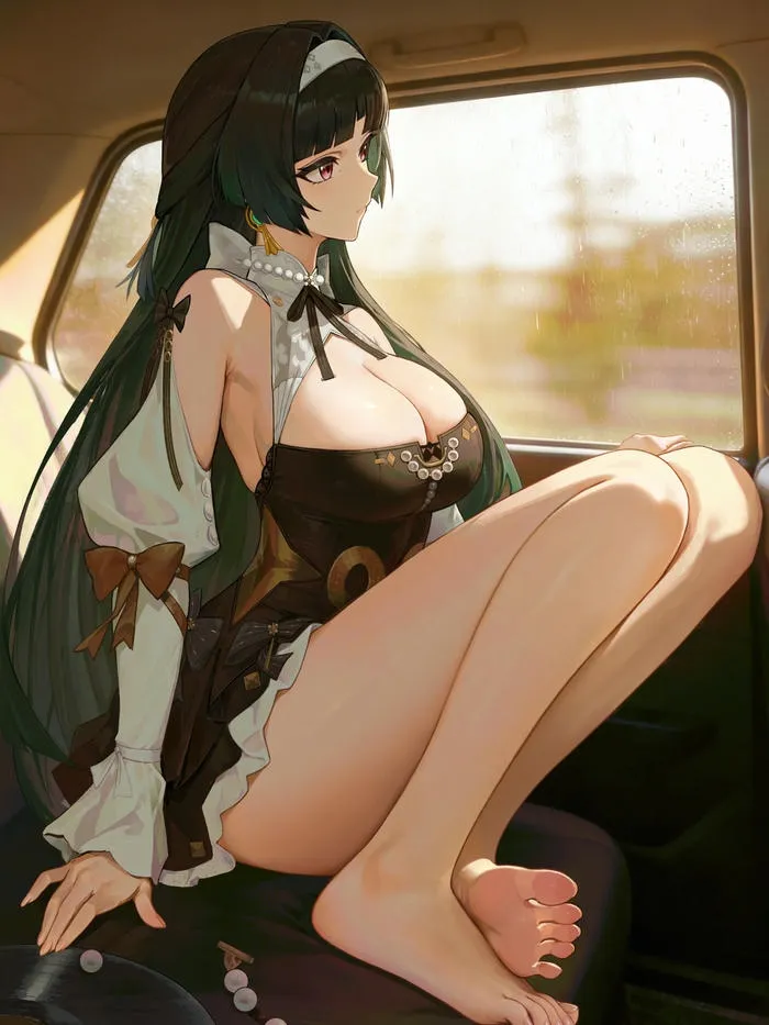 Anime nữ quyến rũ xuất hiện trong hình ảnh đầy cuốn hút