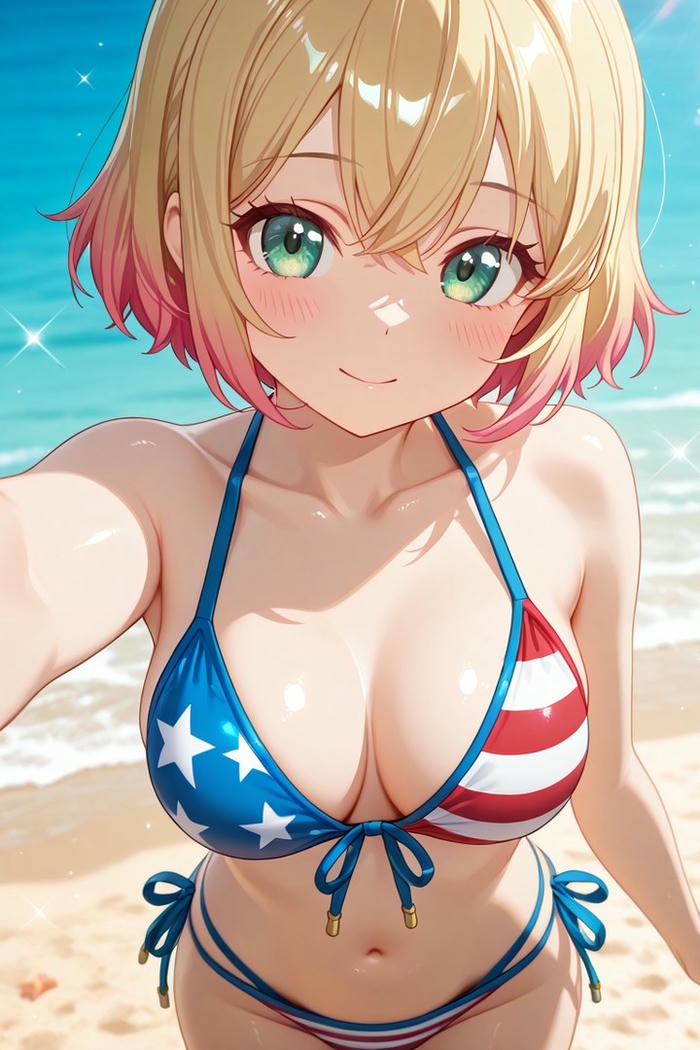 Gái anime to tròn trong ảnh phong thái tự nhiên