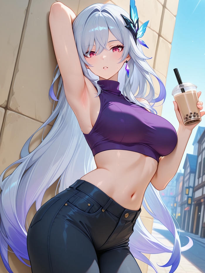 Gái anime to tròn xuất hiện rõ trong ảnh