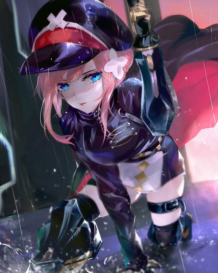 Hình anime nữ ngầu cá tính cool