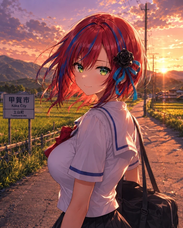 Hình nữ sinh anime xinh xắn