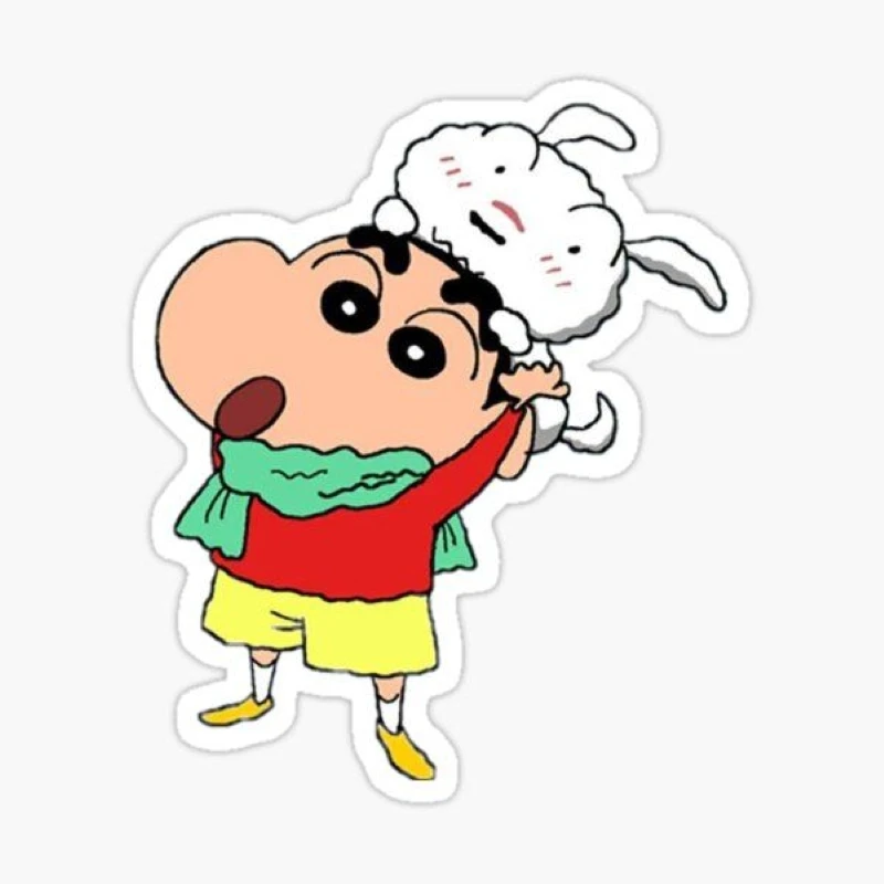 Nhãn dán Shin cute dùng trong tin nhắn